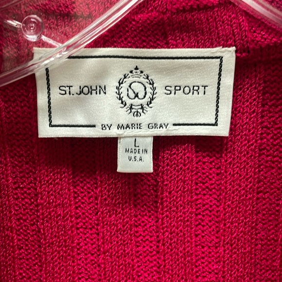 St. John Sport knitwear jacket - Picture 3 of 8